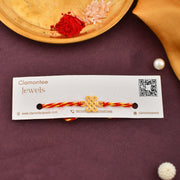 Stylish 925 sterling silver rakhi