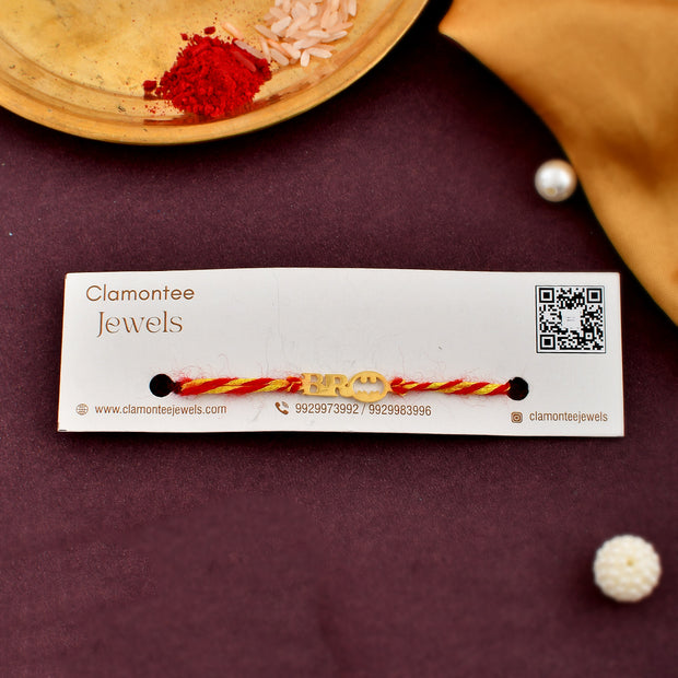 BRO 925 sterling silver rakhi