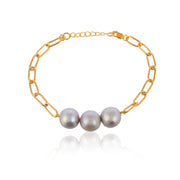 Pearl Silver Bracelet